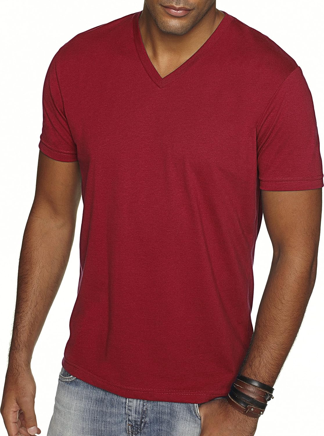 Next Level 6440 Men's Sueded X-Small Cardinal
