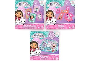 Gabby's Dollhouse 3-in-1 Board Game Bonanza