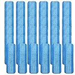 AmaVins 36 Pack Microfiber Cleaning Pads for Bona Mop, Reusable Microfiber Mop Pads for 18 Inch Mop, Hardwood Floor Replacement Cleaning Mop Pads, Machine Washes