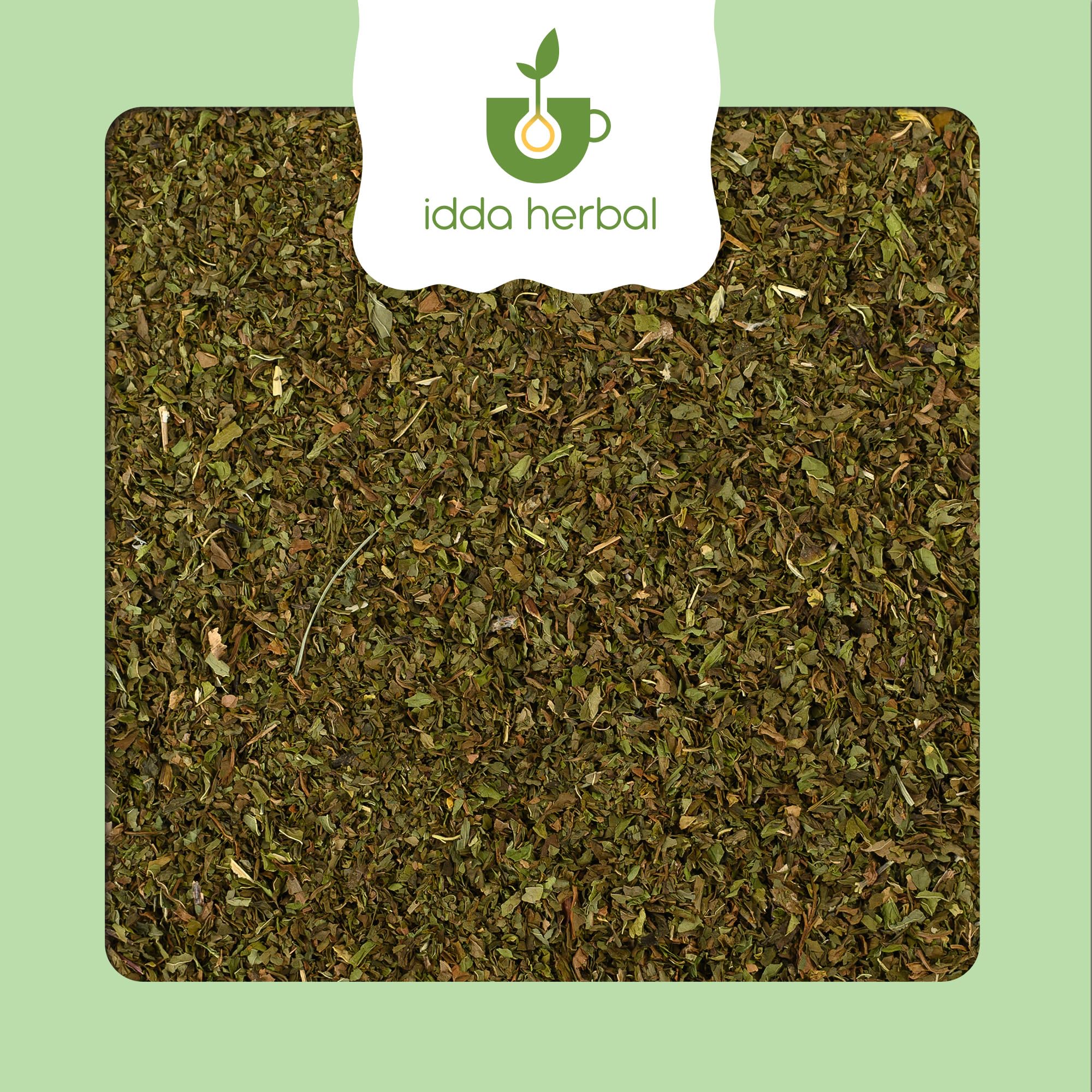 IDDA Herbal Herbata z Mięty Nana 100g, Mentha spicata, Marokańska Zielona Mięta, Herbata Spearmint