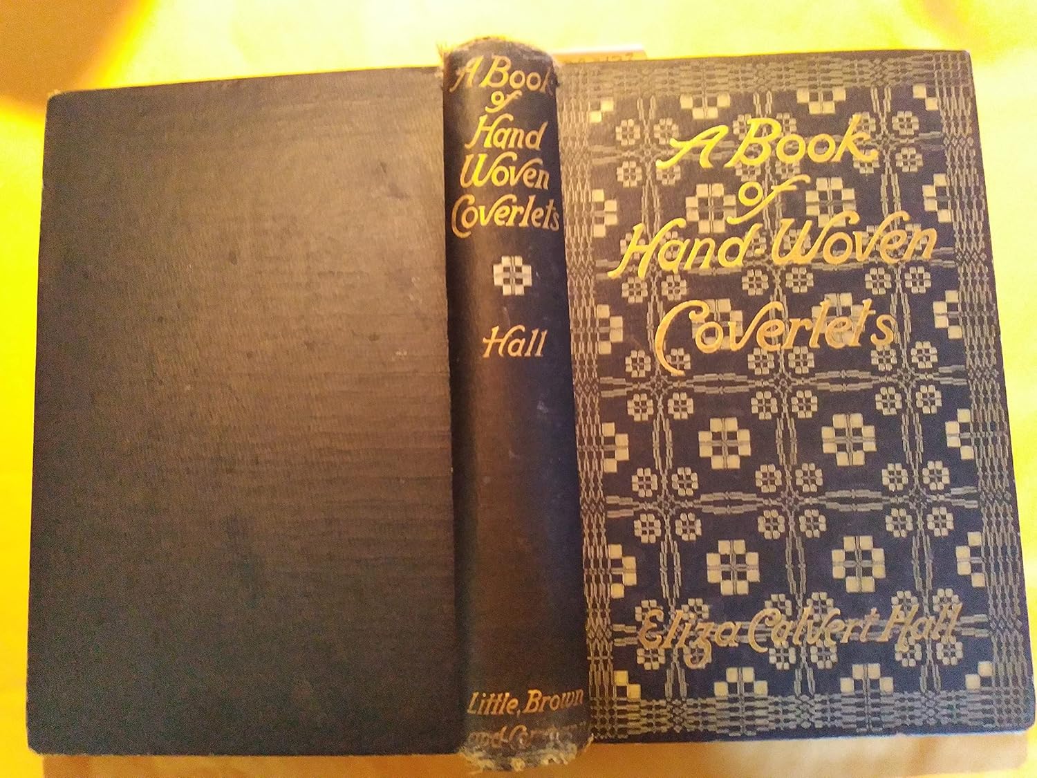 A Book of HandWoven Coverlets Eliza Calvert Hall Books