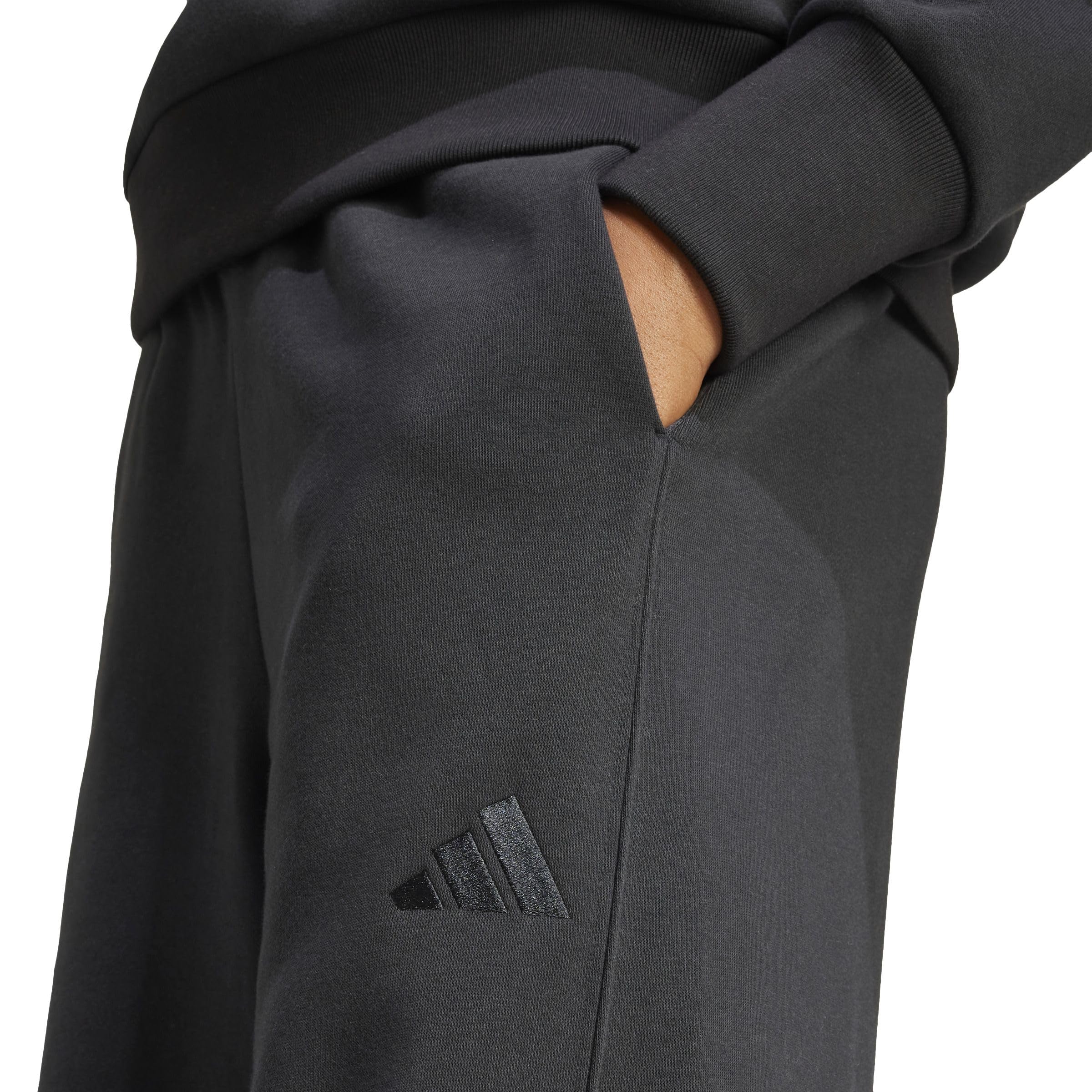 Adidas Damen Golfhose All Szn Fleece Loose Wide Leg Pants
