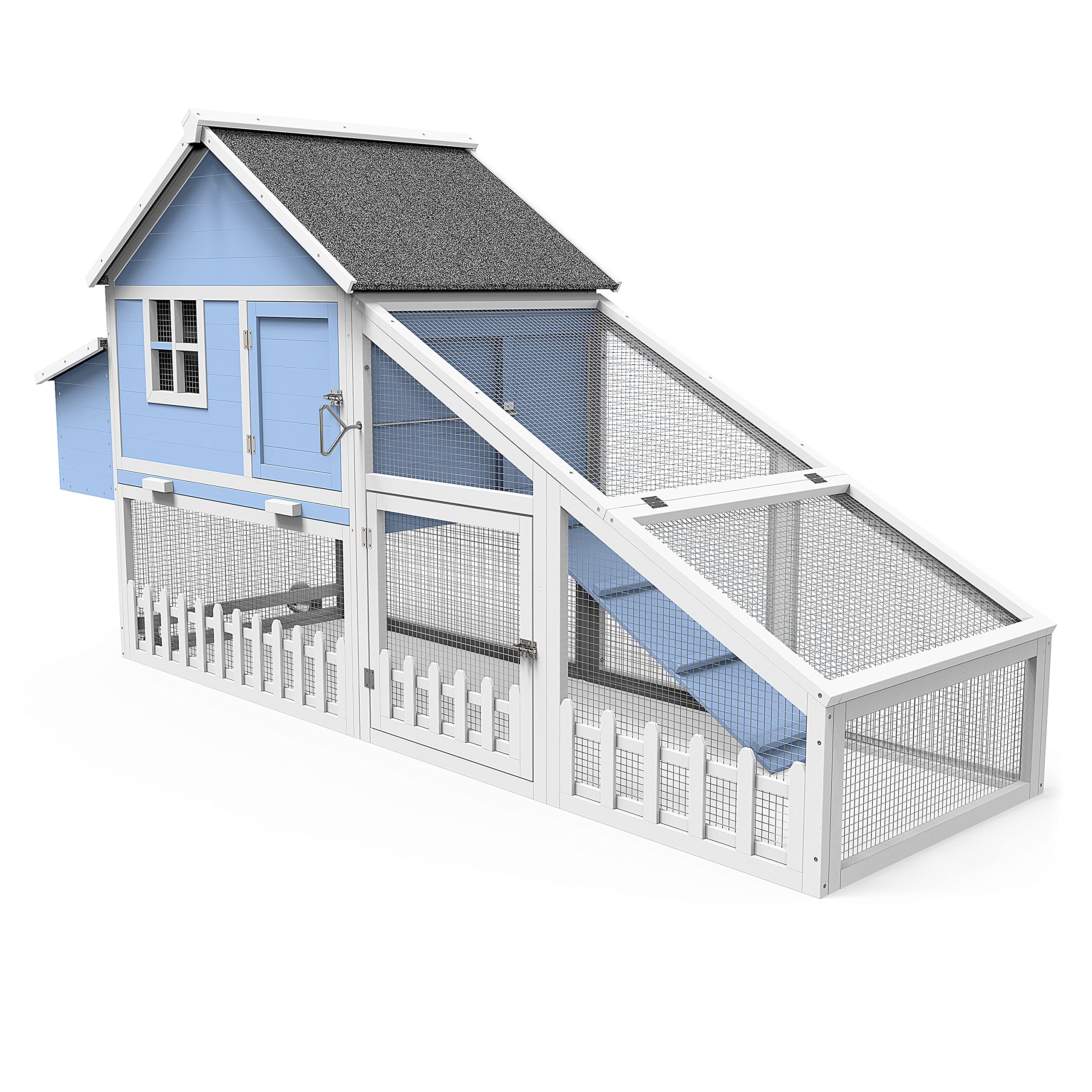 Buy Pathosio Chicken Coop Outdoor & Indoor Chicken Coops with Nesting