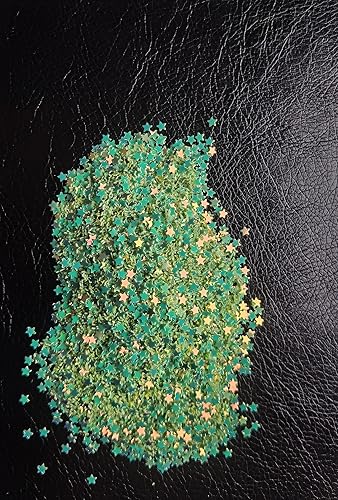 Miniatura 2 de Art Craft - Brillantina, confeti de lentejuelas de estrella de 0.118 pulgadas para arte de uñas, suministros de limo, manualidades de resina,