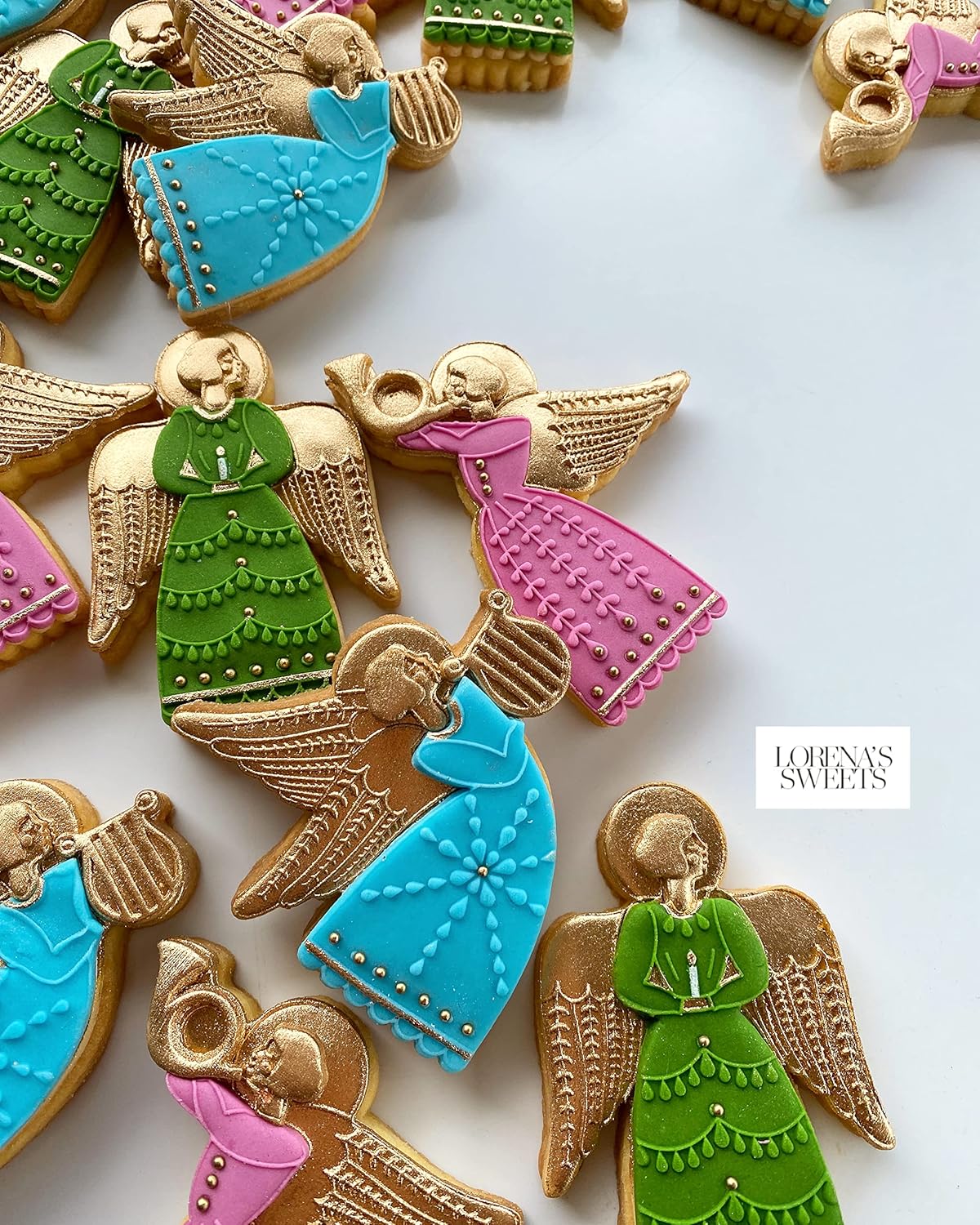 Lorena's Sweets Cookie Decoration Kit ANGELS CHOIR