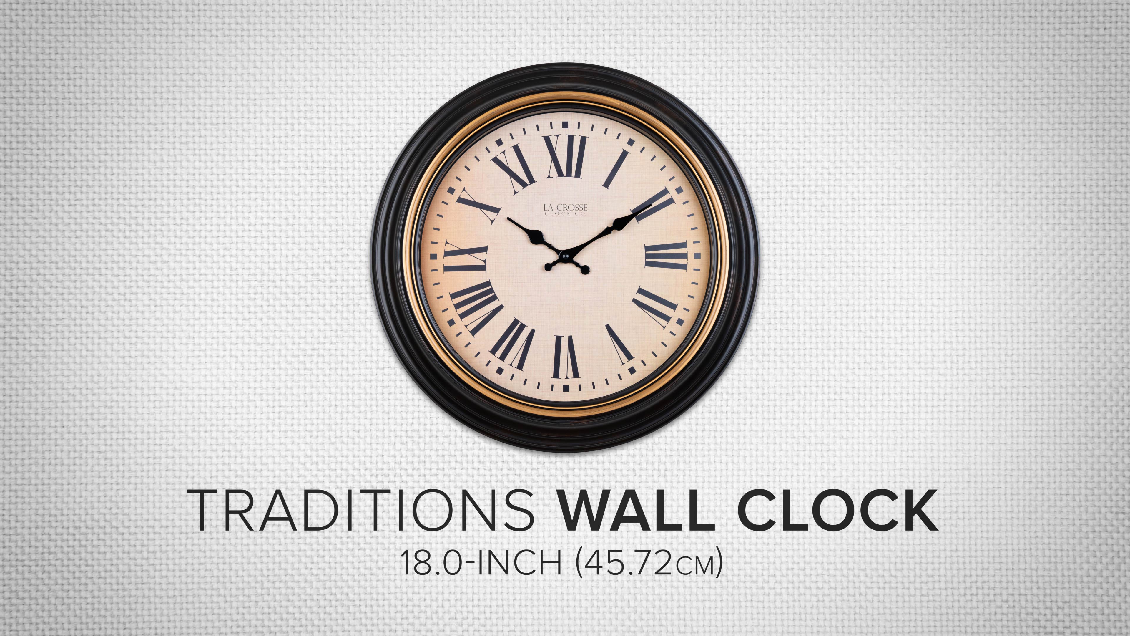 Amazon.com: La Crosse Technology 18-Inch Traditions Antique Brown