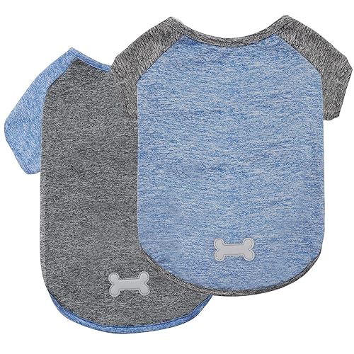 KYEESE 2Pack Dog Shirt with Sleeves, Lightweight Sun Protection Dog