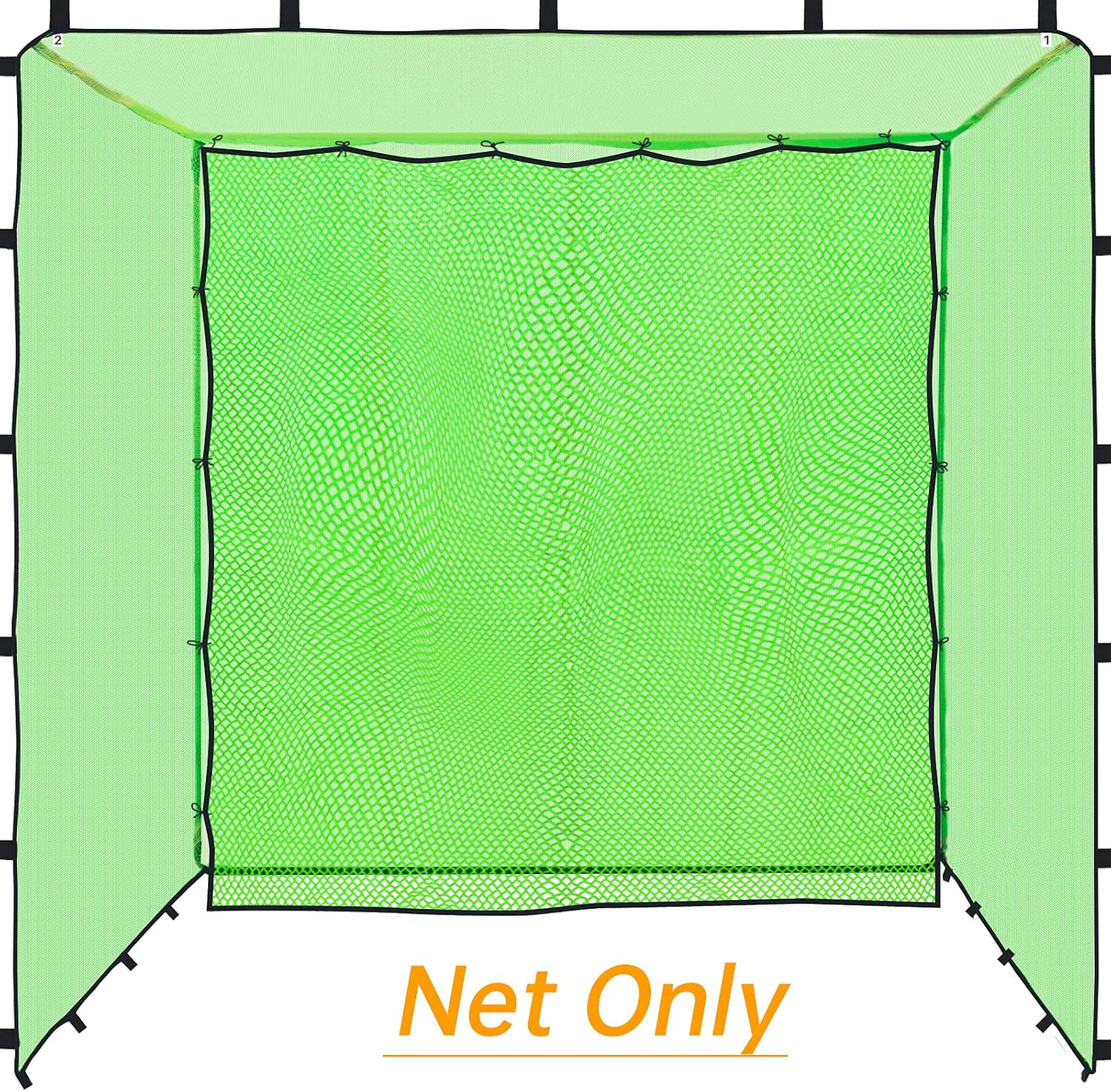 Golf Cage Net Only,Golf Hitting Net,Replacement Netting for 10X10ft Golf Cage,Golf Cage Replacement Net Without Bottom,Mutli Sports Net Replacement : Sports & Outdoors