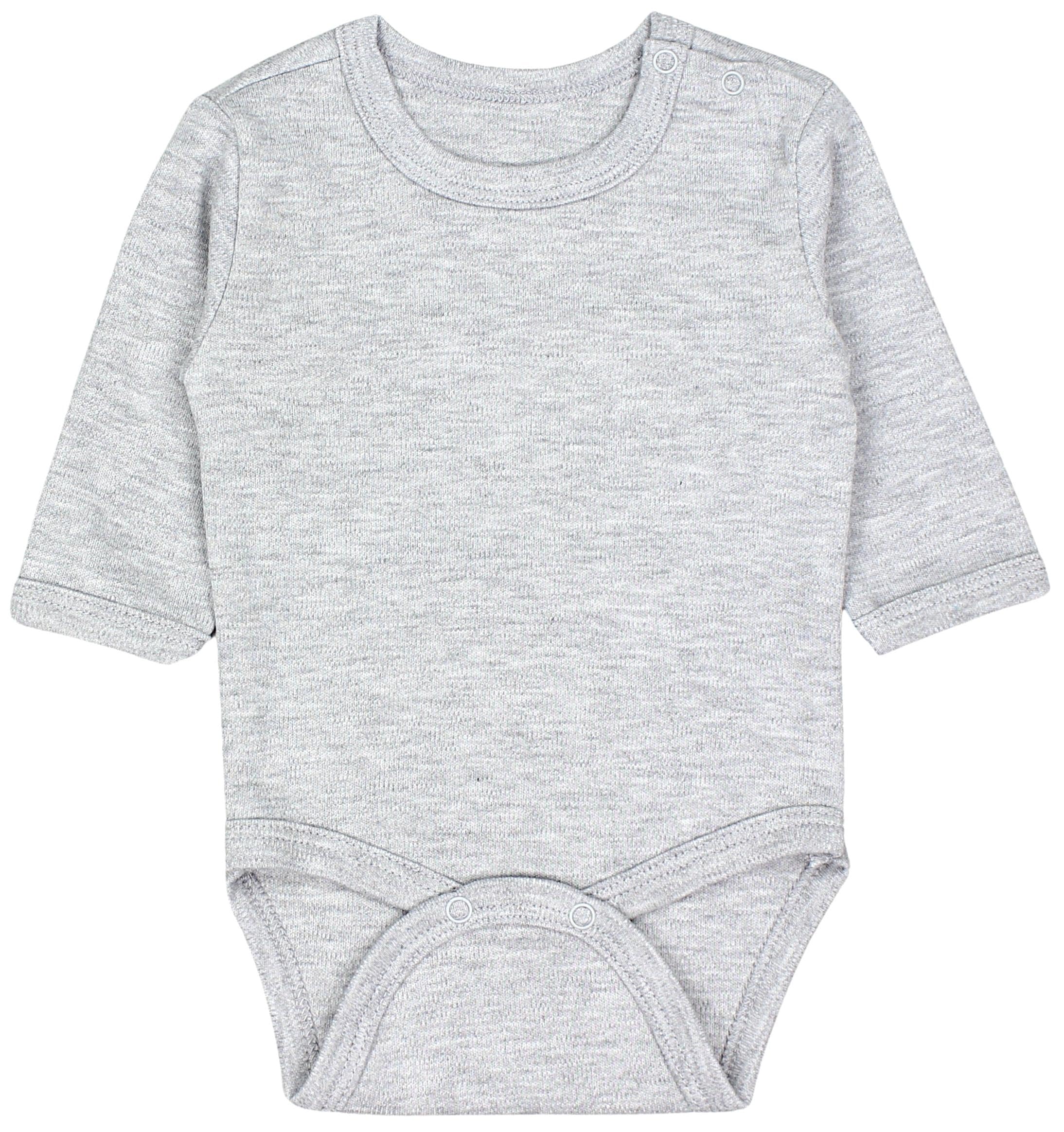 TupTam Langarmbody Baby Body 5er Set – Body Baby aus 100% Baumwolle, OEKO-TEX zertifiziert - 5