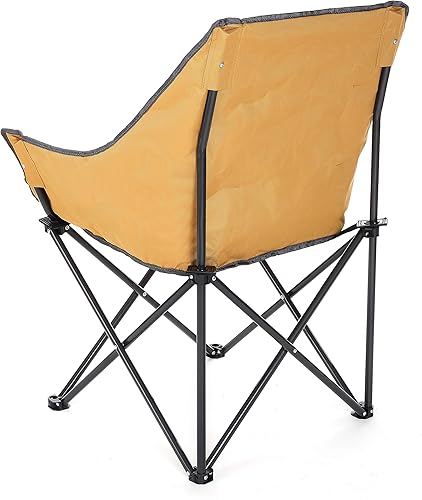 Miniatura 14 de ARROWHEAD OUTDOOR Silla cuádruple plegable portátil para camping, compacta, resistente, marco de acero, soporta hasta 250 libras, incluye bolsa de