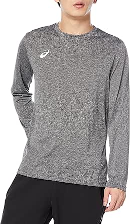 asics(アシックス) トレ－ニングウェア 杢長袖 Tシャツ 2033B206