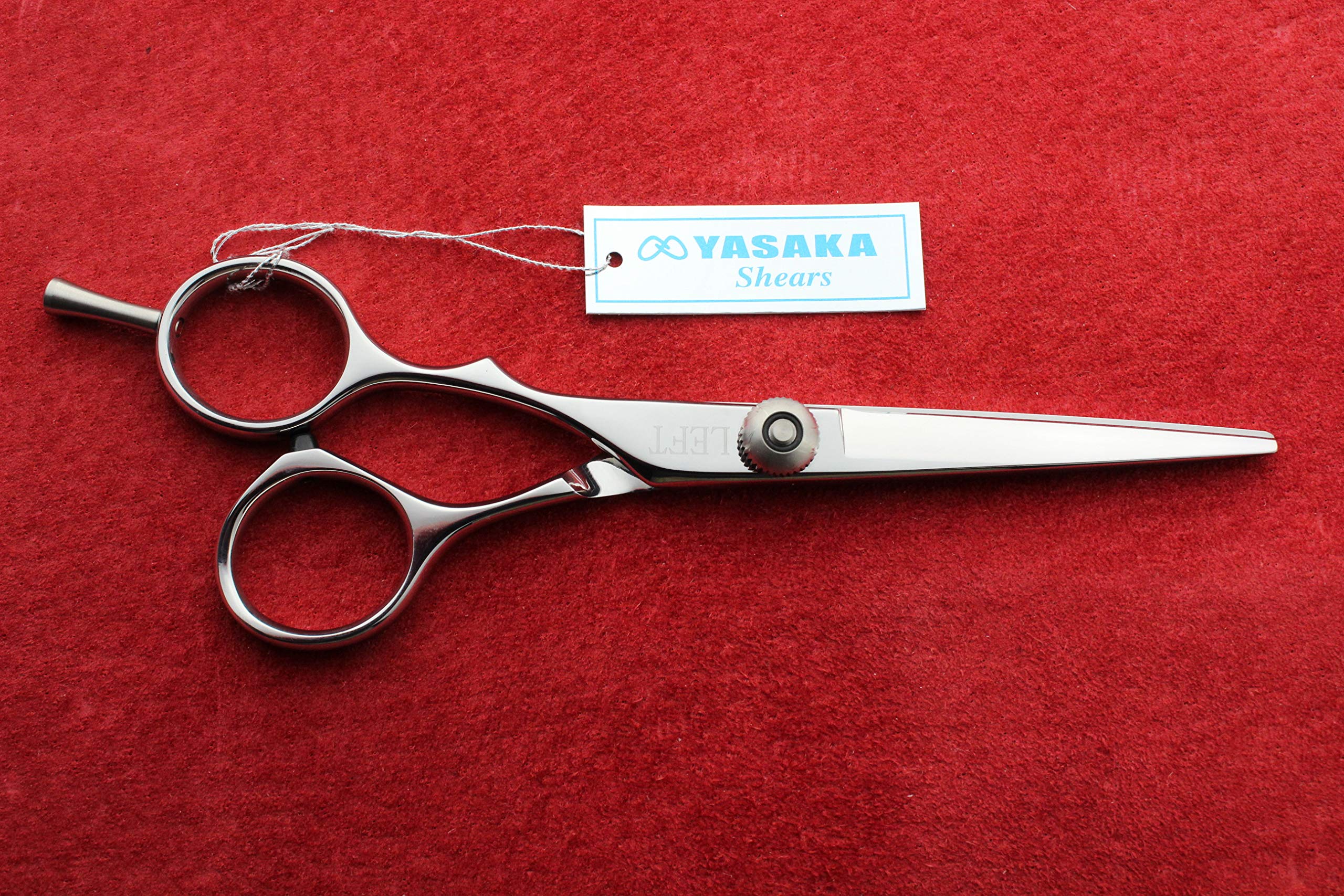 Ciseaux de coiffure Yasaka Left55 taille 5.5 pouces cobalt ATS314 pour salon