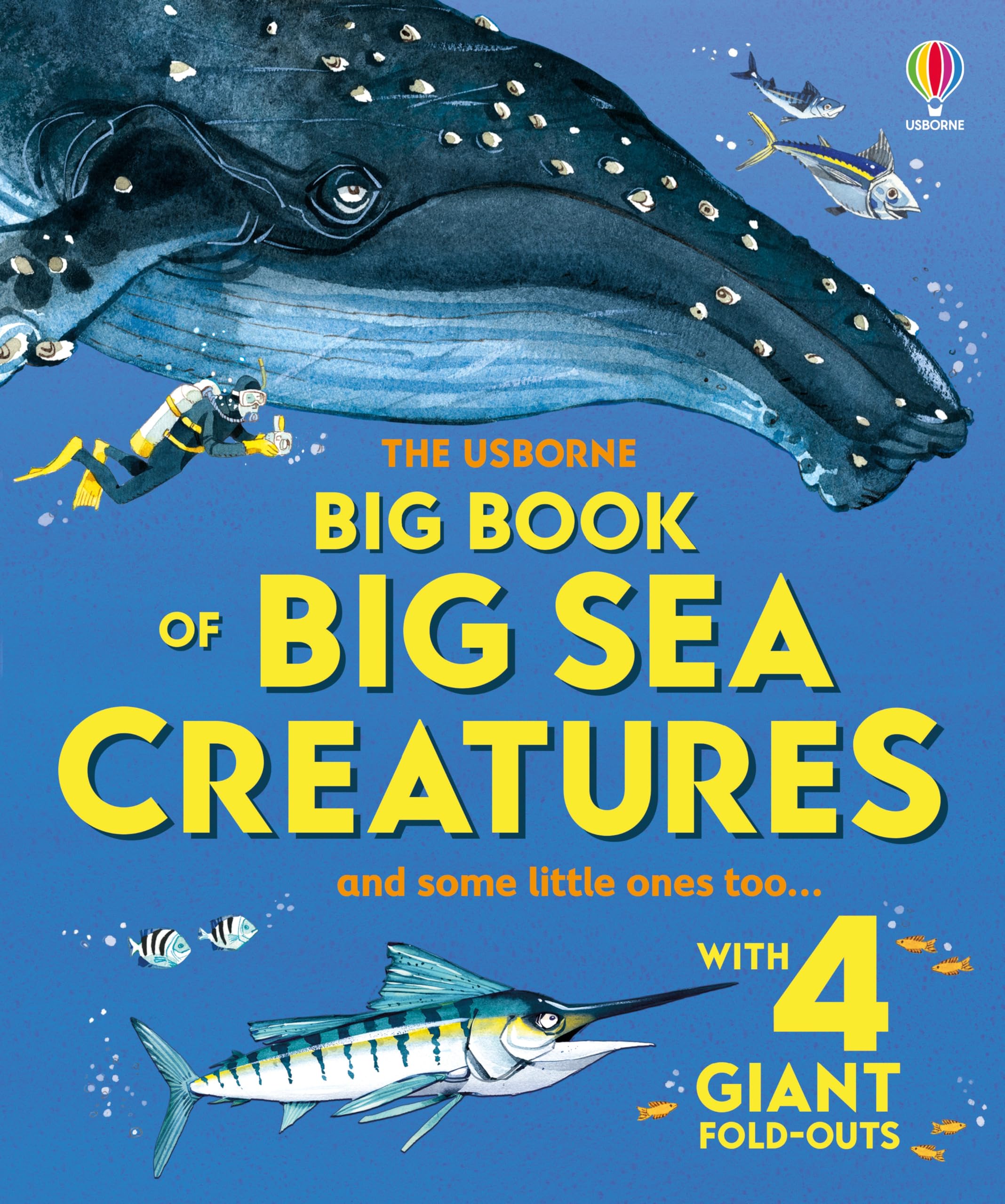 Big Book of Big Sea Creatures by Minna Lacey (Hardback Book)