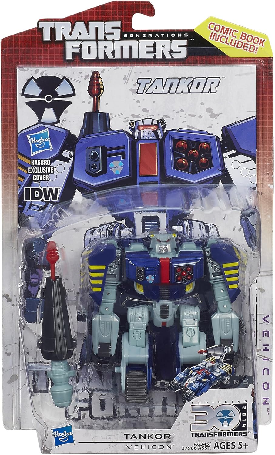 Transformers Generations Deluxe Class Tankor Figure