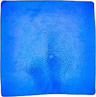 Almofada Interna em Gel para Banco de Moto, Ortho Pauher, Azul, 25 Cm X 25 Cm X 2 Cm