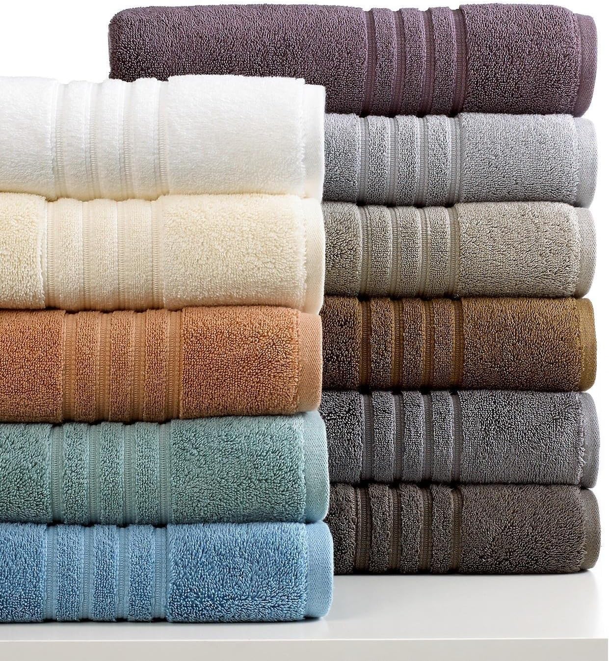 Hotel Collection Bath Towel MicroCotton 30 X 56 Vapor Light