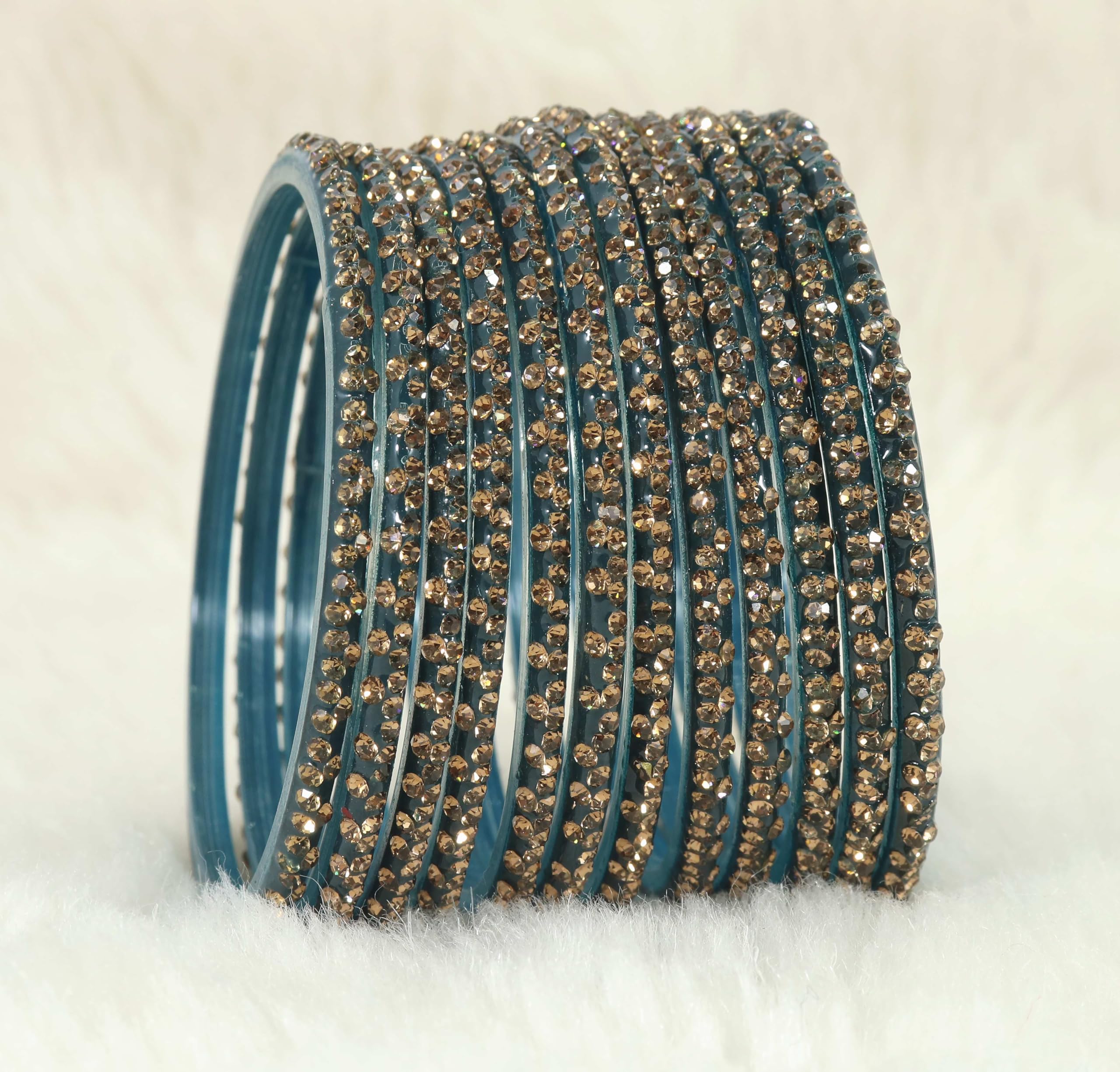 Indian Glass Bangle Set for Wedding/Anniversary/Party