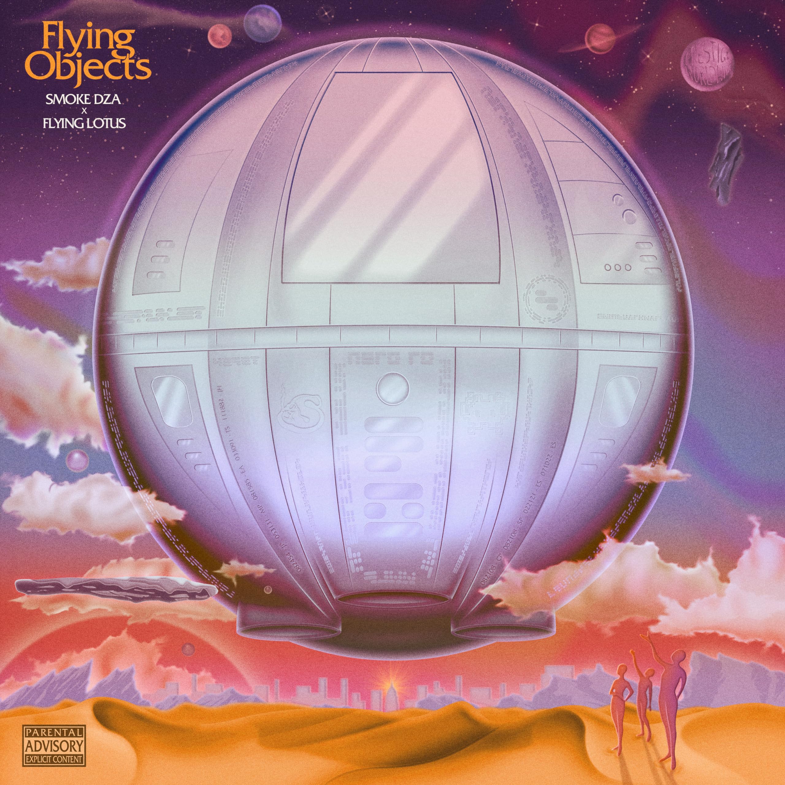SMOKE DZA/FLYING LOTUS - Flying Objects - Vinyl (LP)