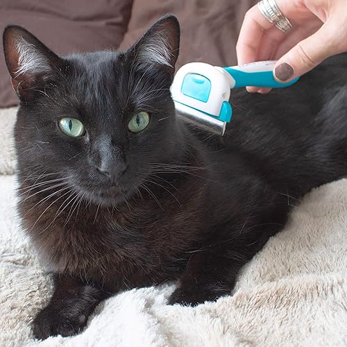 Miniatura 7 de Rastrillo recortador de pelo, para perros y gatos, peina y remueve el pelo de las mascotas, parte de los accesorios para cepillado, de Paws & Pals