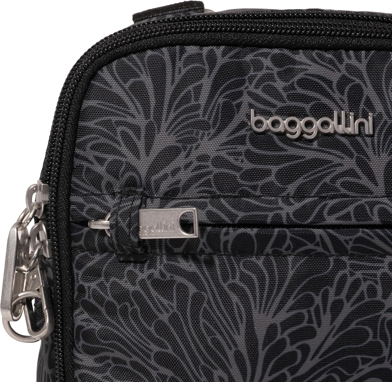 Baggallini Securtex® Anti-theft Mini Everything Crossbody Bag, 6.3"x8.25" Rfid, Locking Zippers & Cut-resistant Strap - Image 8