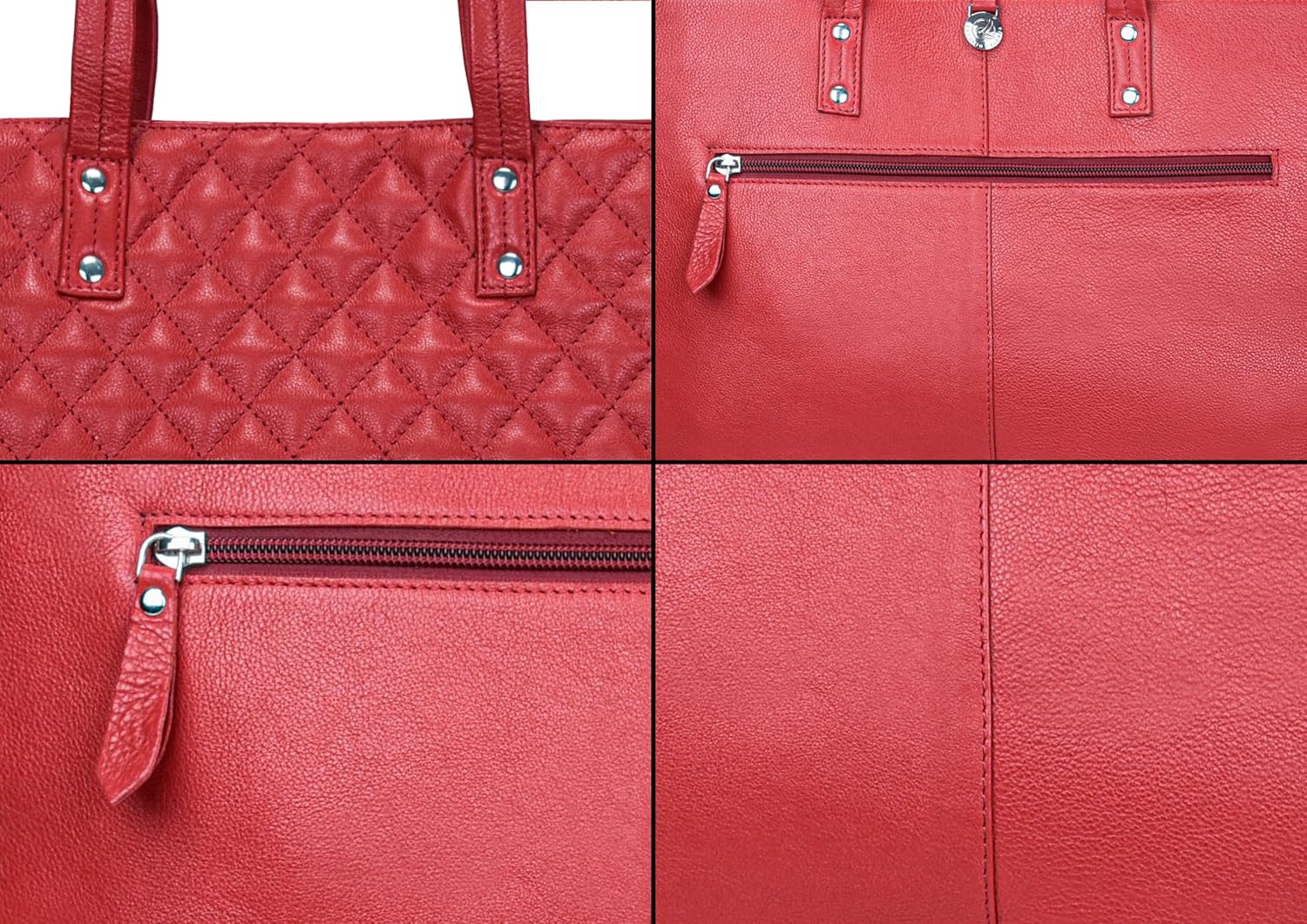 ANTONIO VALERIA Avery Leather Tote/Top Handle Shoulder Bag for Women | Leather, Top Handle - Image 6