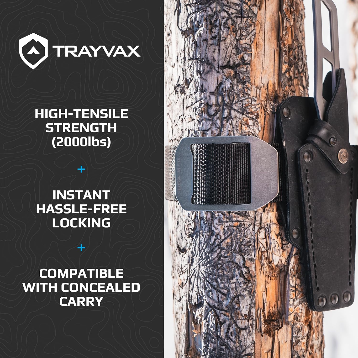 Trayvax Cinch Web Belt Black Nylon, 42-46 Kenya Ubuy
