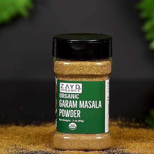 Miniatura 2 de Zayd Garam Masala en polvo orgánico, mezcla única de especias indias, 3 onzas