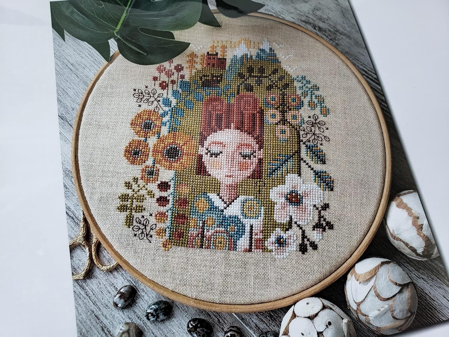 Garden of Dreams Cross Stitch Pattern by Barbara Ana Designs