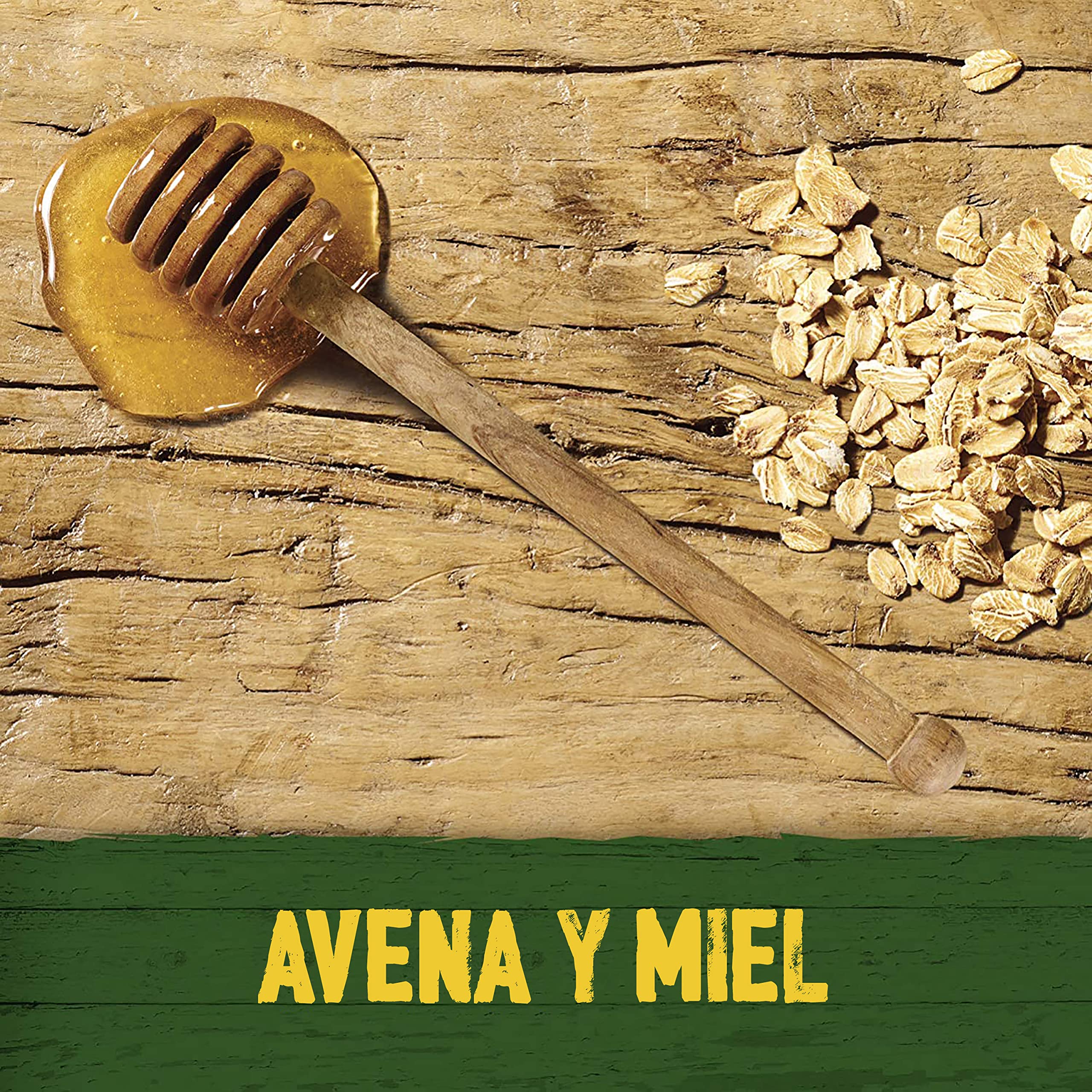 Nature Valley Crunchy, Barritas de Avena 100% Integral y Miel, Sin colorantes, Ingredientes naturales, Apto para Vegetarianos, 5x42g (2 barritas por paquete)