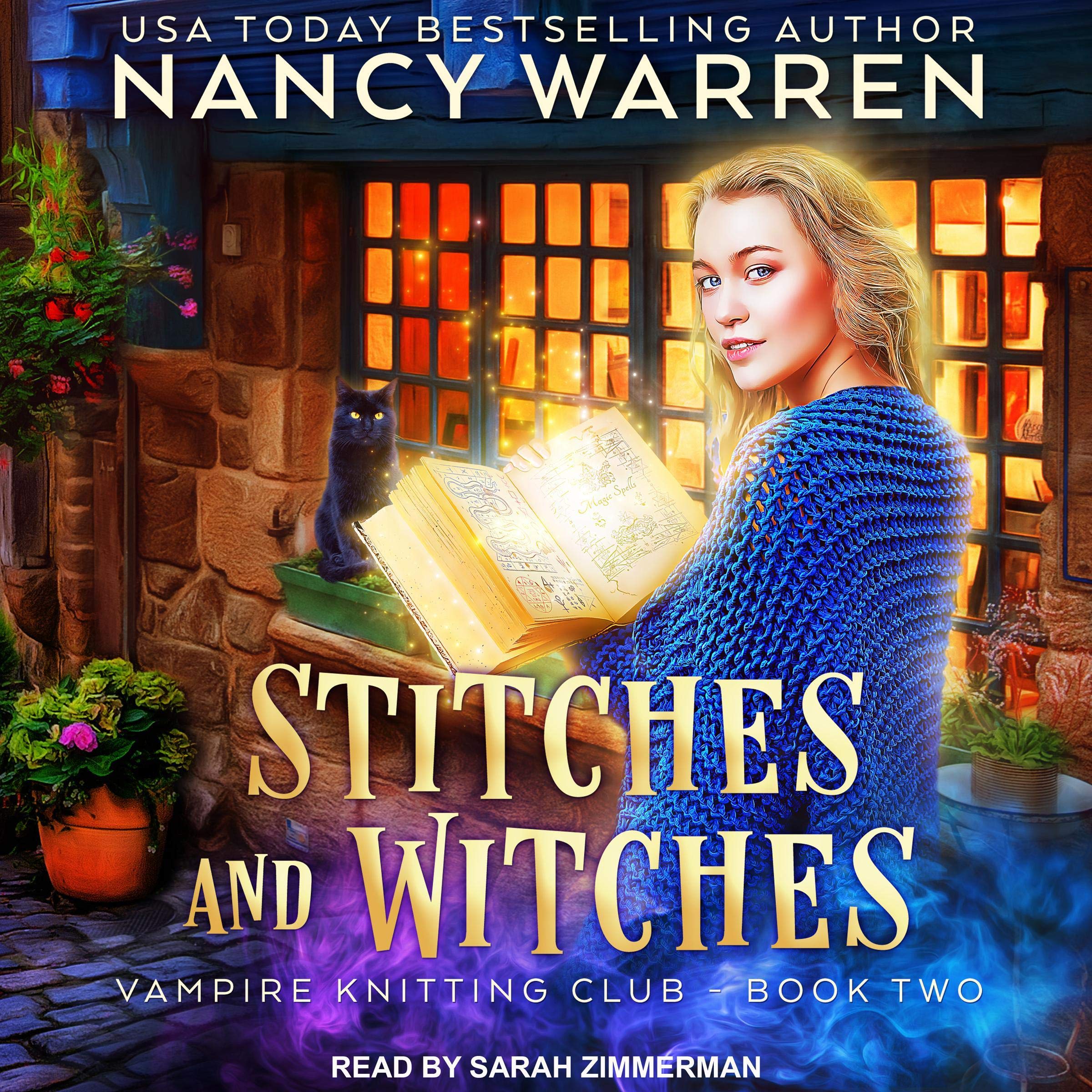 Cover art for Stitches and Witches