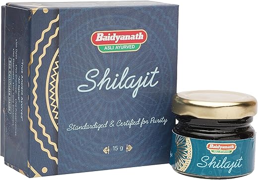 Baidyanath Pure Shilajit Resin, 15 Grams Pack