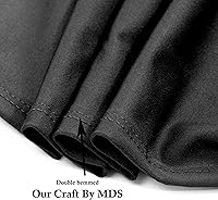 Vista 163 de MDS - Paquete de 50 bandas elásticas de elastano para silla, lazos elásticos para sillas con hebilla deslizante, ajuste universal para bodas, Acción