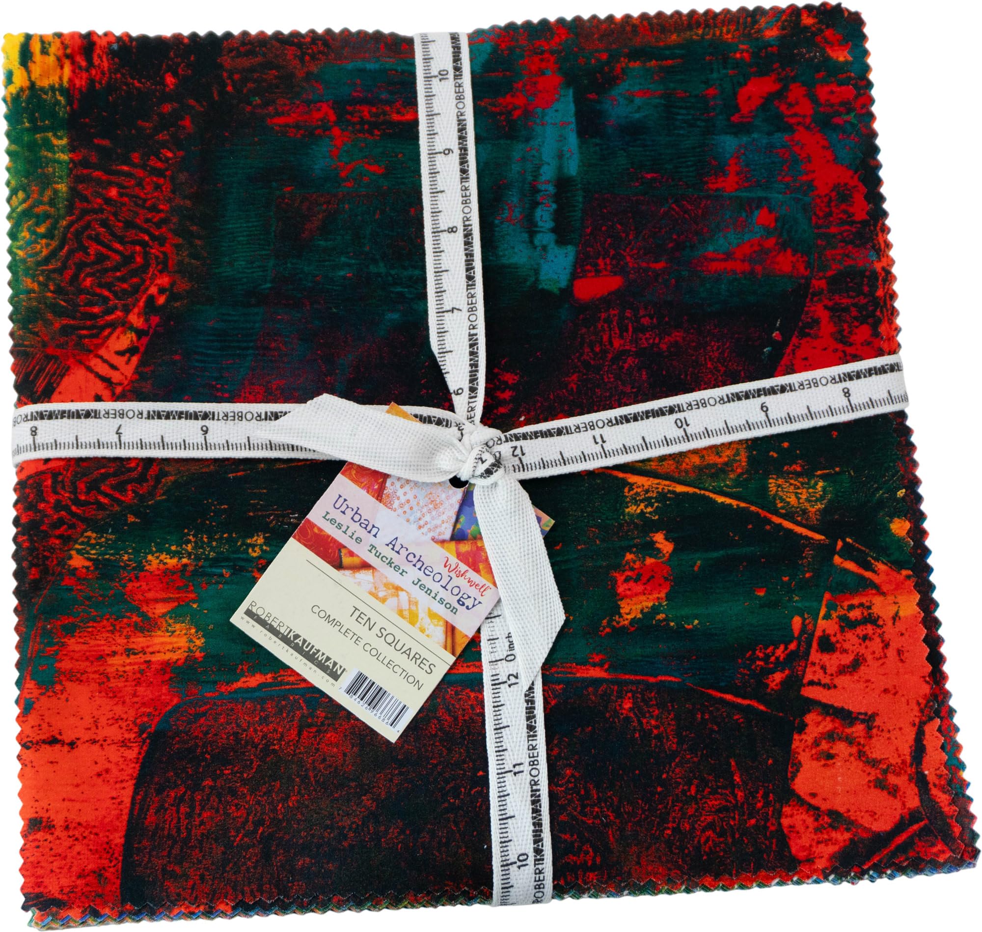 Leslie Tucker Jenison Wishwell Urban Archeology 42 10-inch Squares Robert Kaufman TEN-1473-42