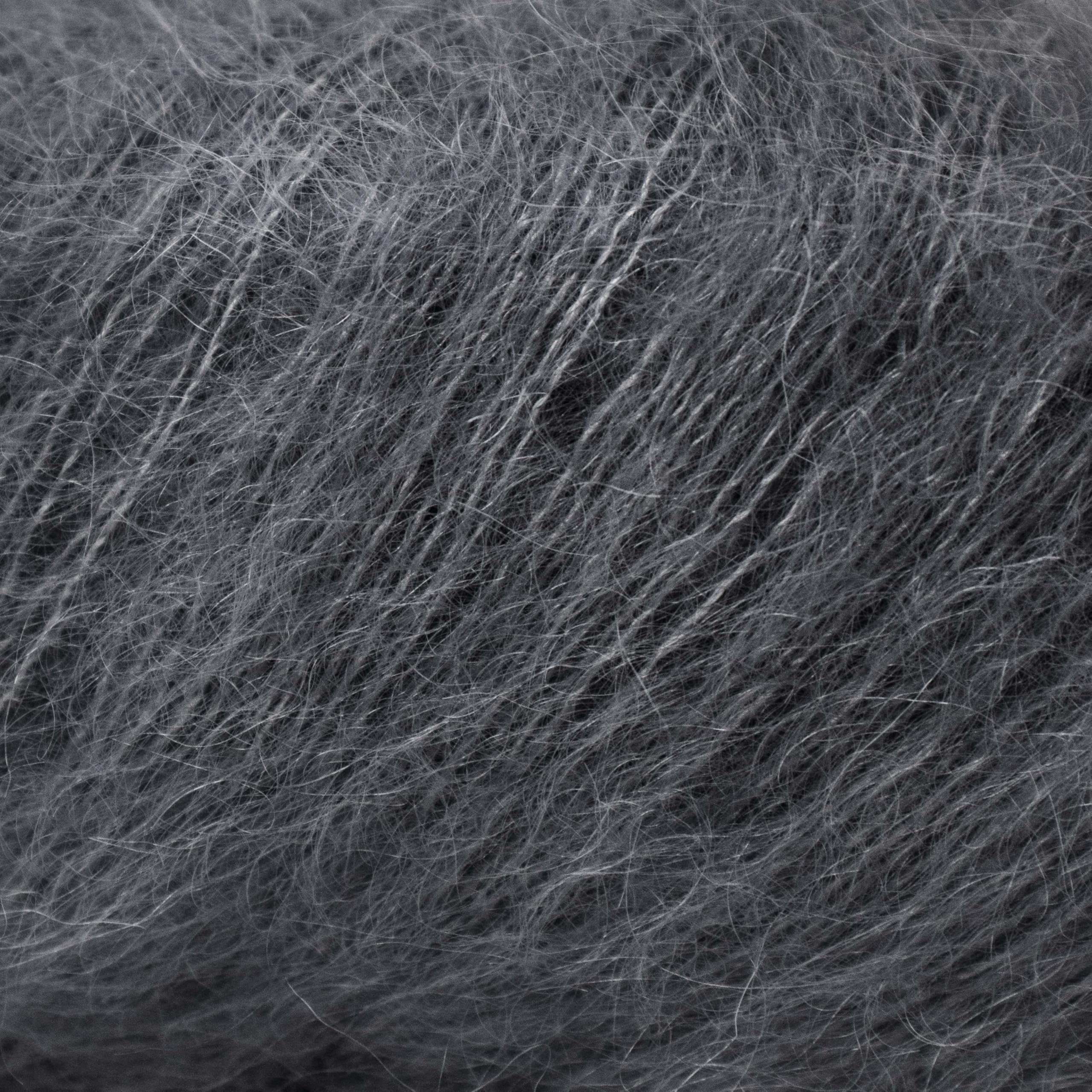 Soft Kid Mohair & Silk Yarn for Knitting & Crochet, 75% Mohair 25% Silk, 25g 210m, Lace-Weight Fluffy and Soft Wool for Knitting - Image 2
