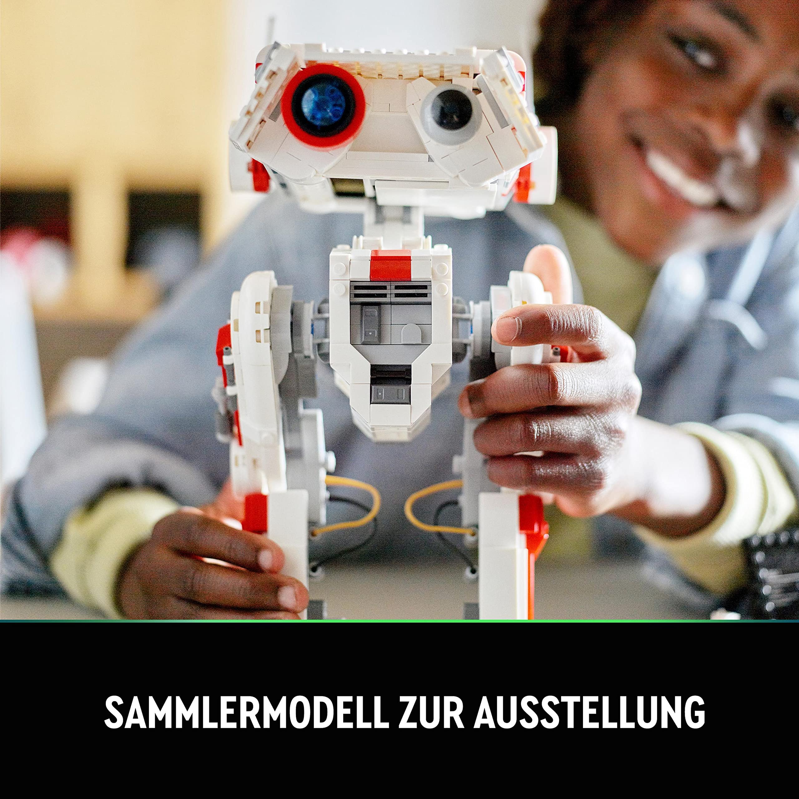 LEGO 75335 Star Wars BD-1, Modellbausatz, bewegliche Droidenfigur, Zimmer-Deko, Geschenkidee zum Geburtstag für Jungen & Mädchen, Teenager aus dem Videospiel Jedi: Fallen Order