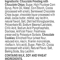 Vista 3 de DunkAroos - Galletas de chocolate y glaseado de chocolate doble, 6 unidades (paquete de 6)
