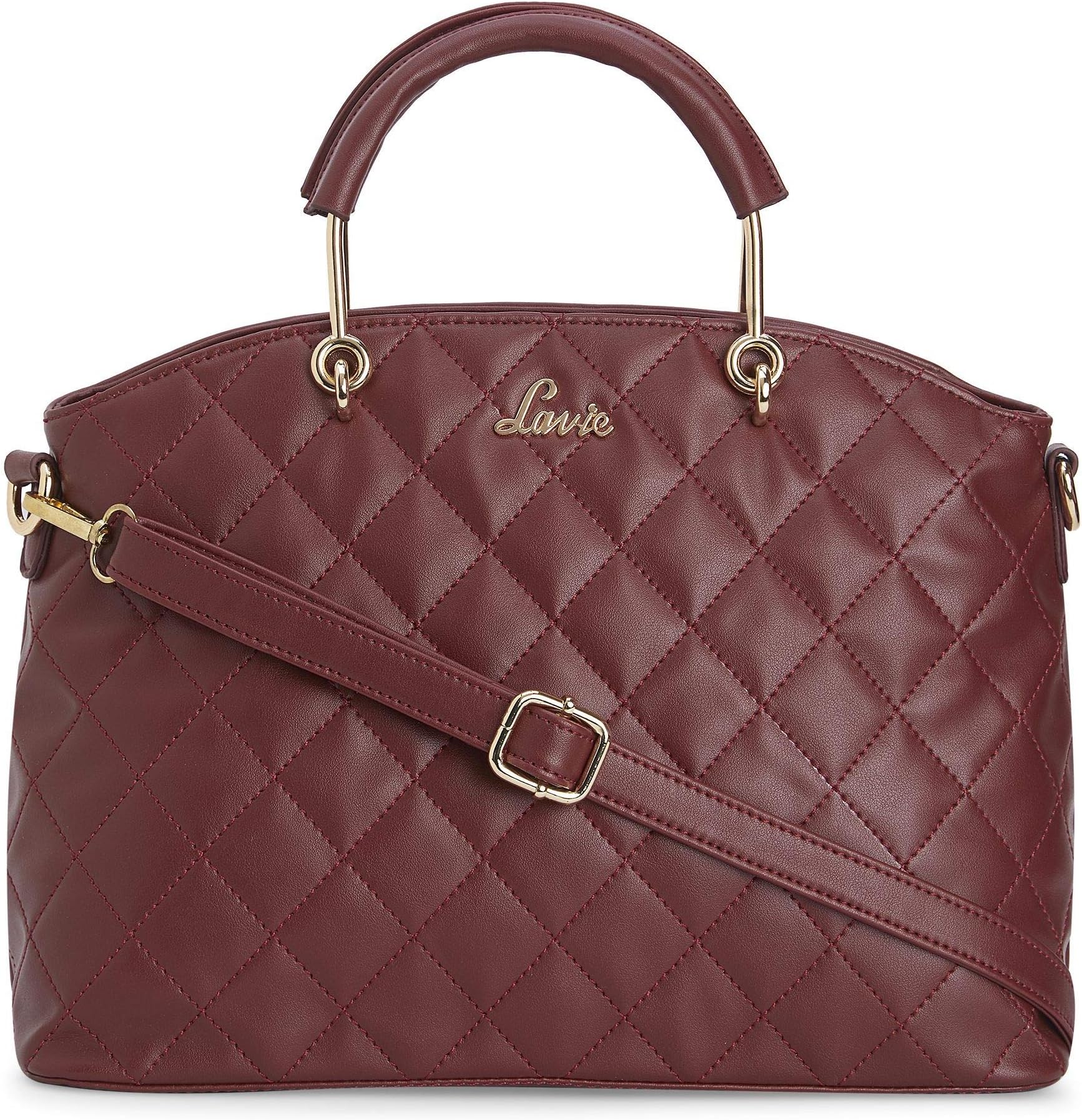 Lavie Babel Medium Satchel Women's Handbag (D Red)