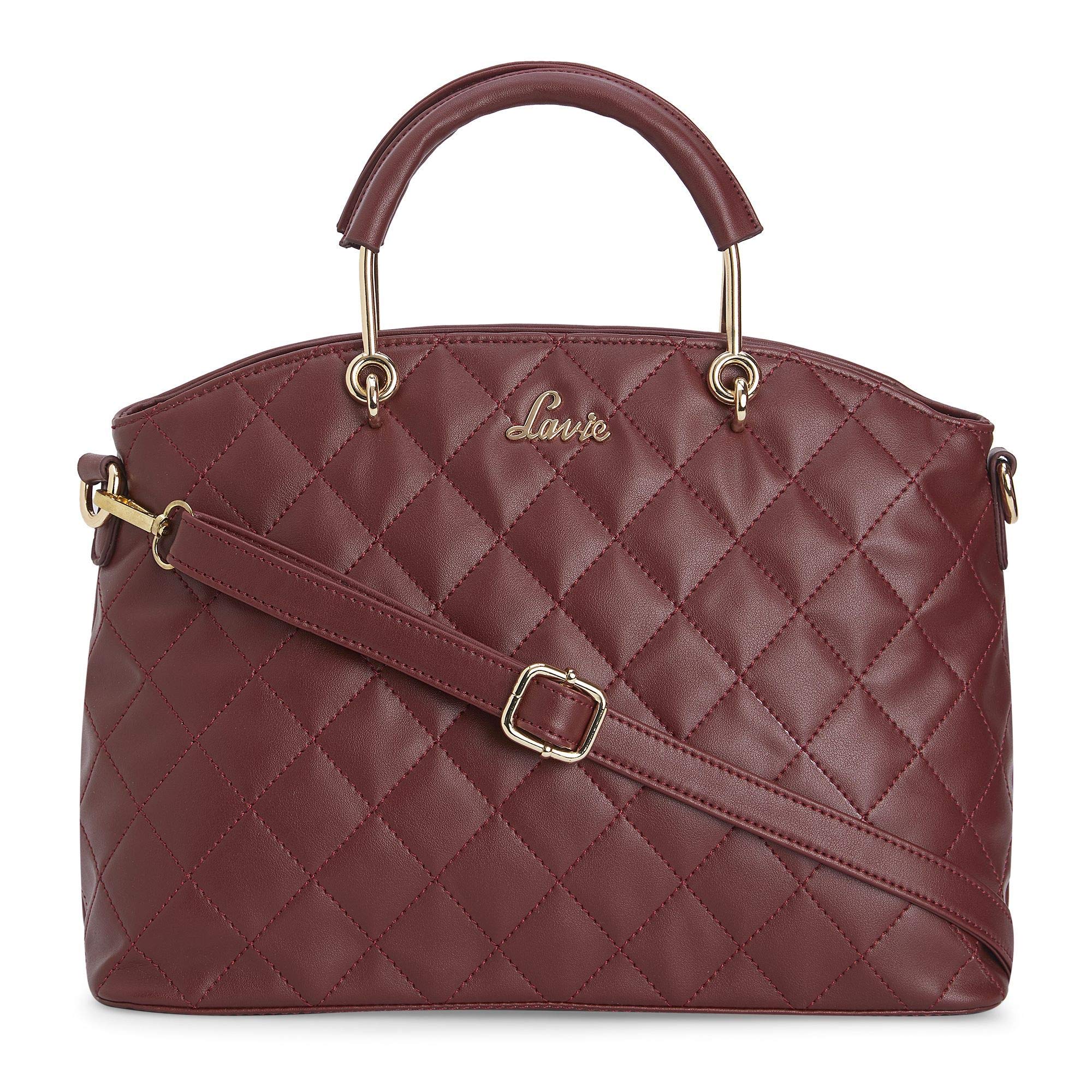 Lavie Babel Medium Satchel Women's Handbag (D Red)