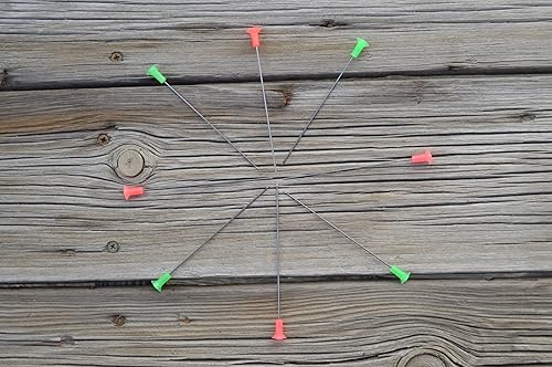 Miniatura 4 de Black Rhino Blowguns Paquete de dardos Blowgun de calibre 50, dardos de cabeza de martillo, dardos de objetivo, dardos de espiga, dardos de madera,