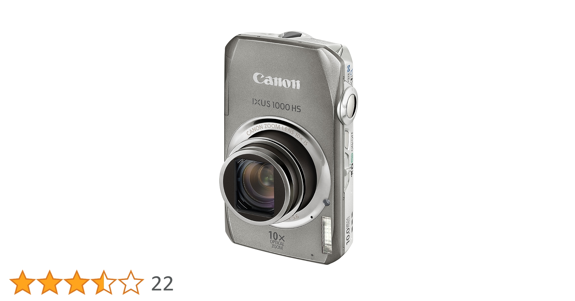 Canon IXUS 1000 HS Digital Camera (High Sensitivity 10