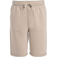 Nautica Little Boys School Uniform Sensory-Friendly French Terry Short