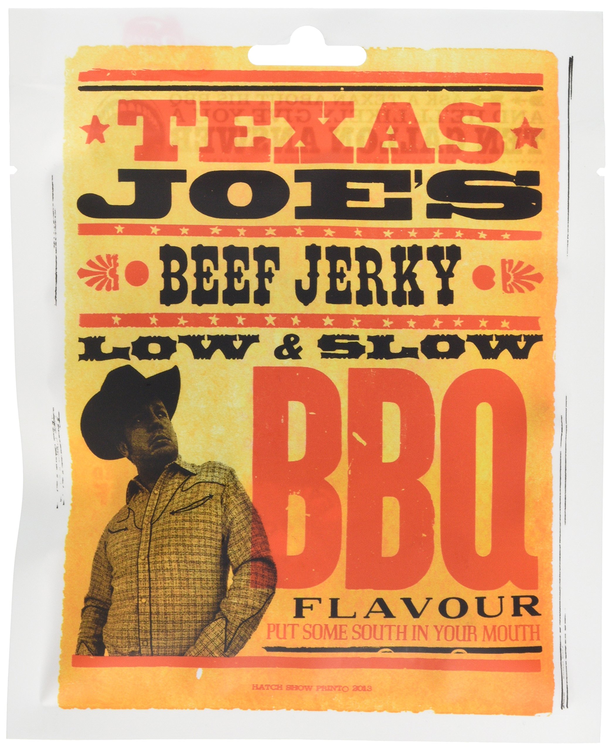 Texas Joe Low & Slow Beef Jerky 50g (Pack of 12)