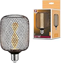 Paulmann 29083 Metallic Glow Edition Standard 230 V LED Light Bulb Cyl E27 Spiral 4.2 W 200 lm 100 mm Black Metal 1800 K