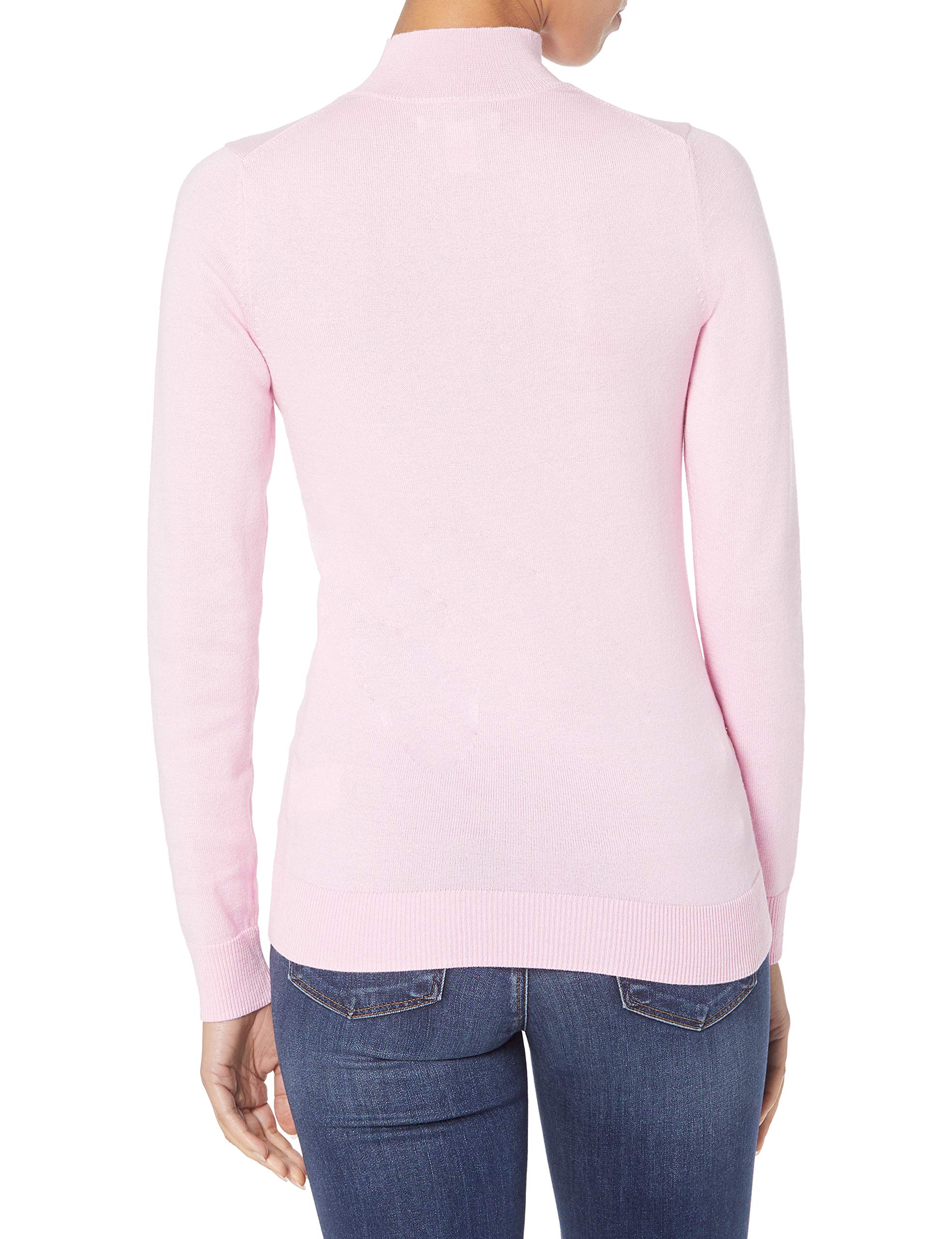 Amazon Essentials Pull léger à col montant (grandes tailles disponibles) Femme
