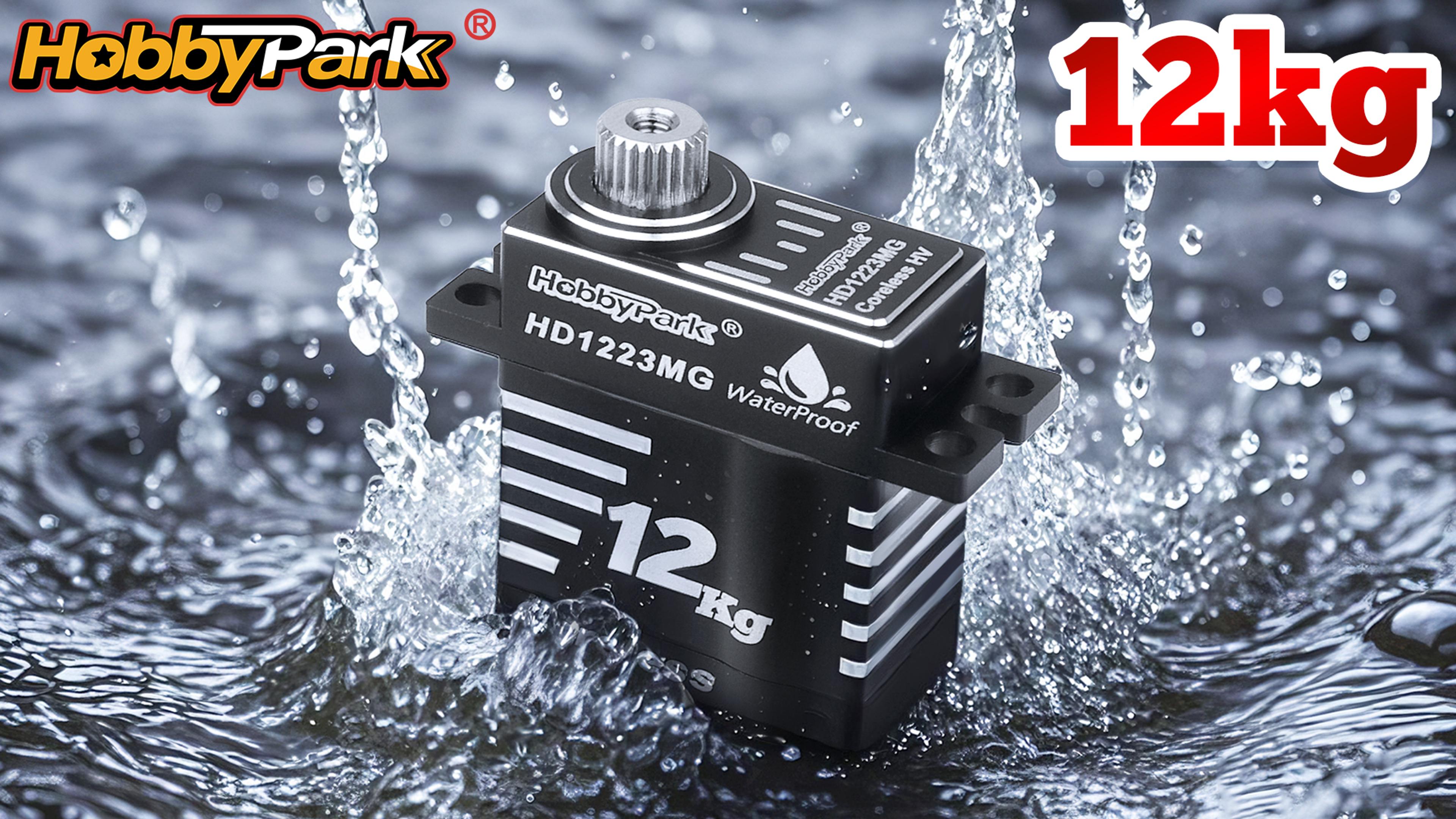 Amazon.com: HobbyPark Waterproof 12kg High Torque RC Micro Servo