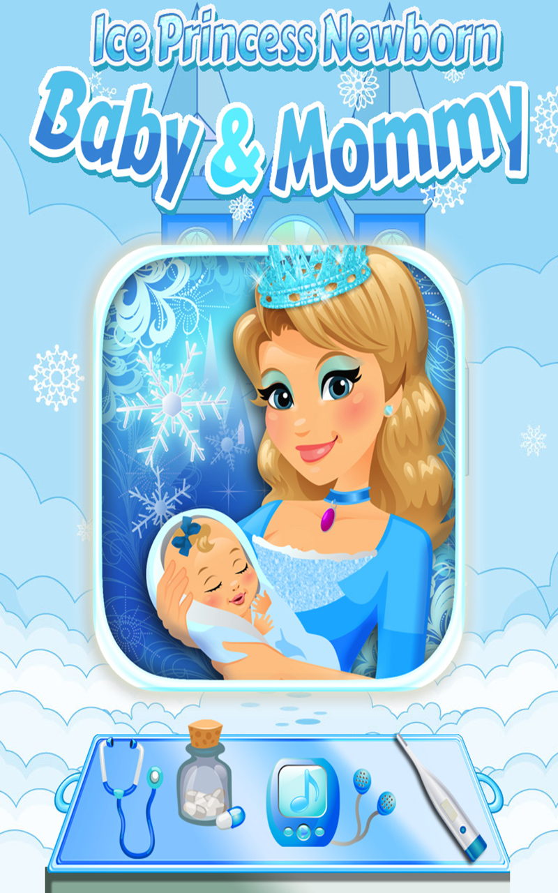 Ice Princess Newborn Baby & Mommy - Frozen Kids Maternity Doctor Games ...
