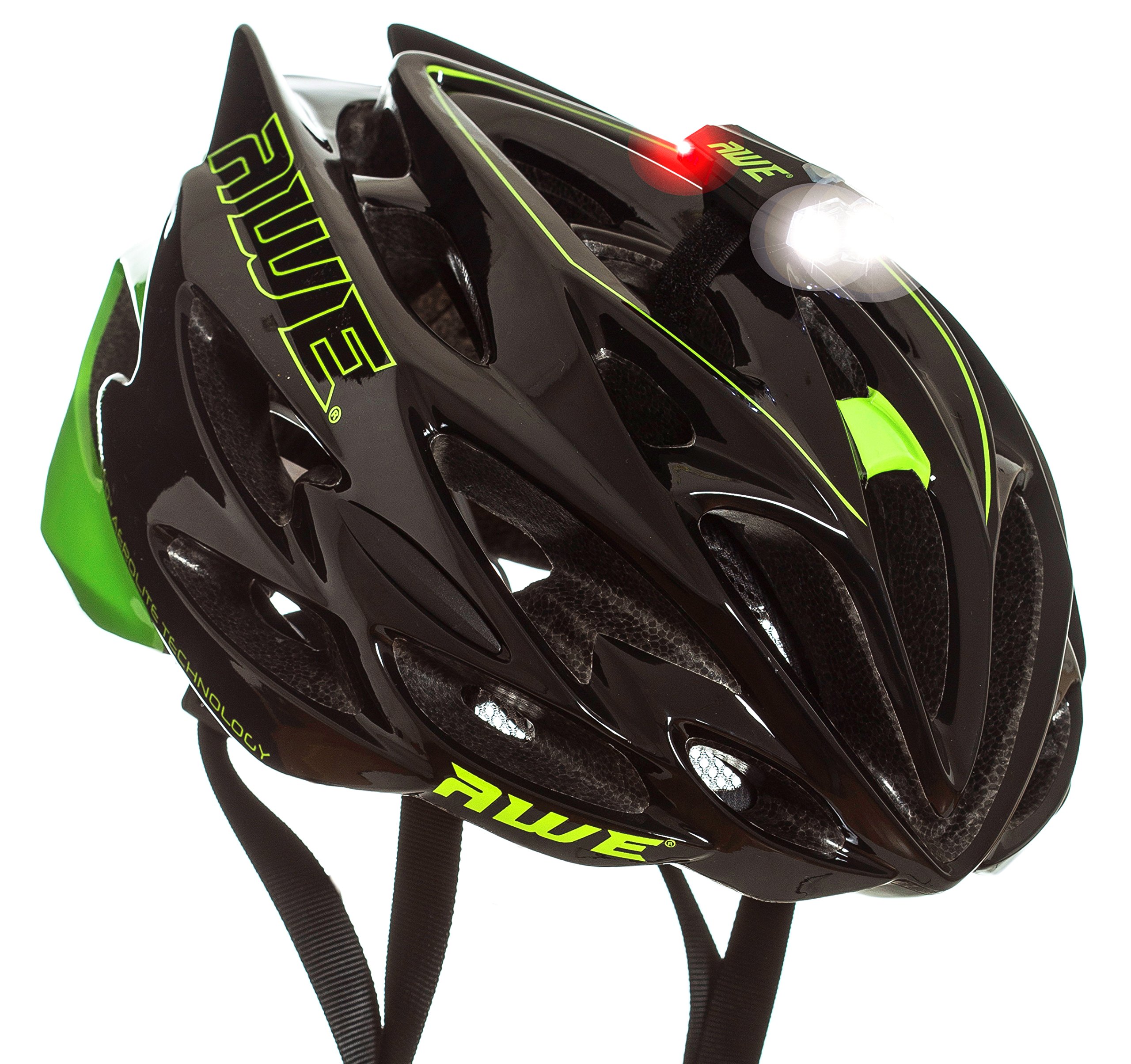 awe bike helmet AWE® Life Saver Helmet Light 40 Lumens USB Rechargeable 360 Degree  Front/Rear Headphone Lamp for Bike/Bicycle (Helmet Not Included) :  Amazon.com.be: Sports & Outdoors