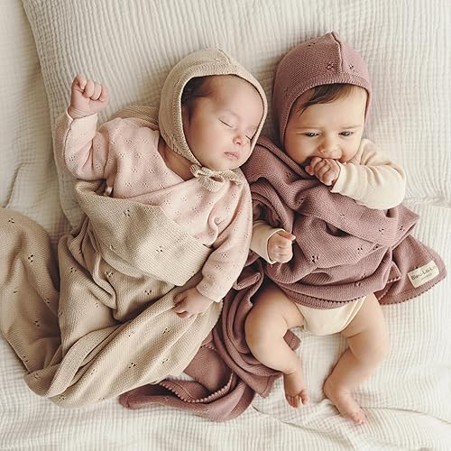 Miniatura 5 de Set de regalo para bebé: manta esencial de algodón orgánico para recién nacido, baby shower reflexivo y regalo de nuevo bebé para niños y niñas 09 -