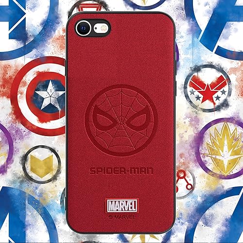 Miniatura 8 de IRON SPIDER Funda para iPhone SE 2020 y iPhone SE 2022, con personaje de superhéroe compatible con iPhone 8, funda de piel, color rojo