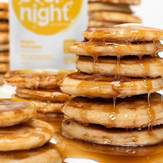 Oats Overnight Maple Pancakes - Avena Vegana, 20g Proteína, 8 Paquetes miniatura 5
